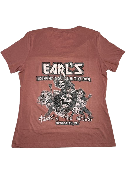 EARL'S SHORT SLEEVE Womens Mauve