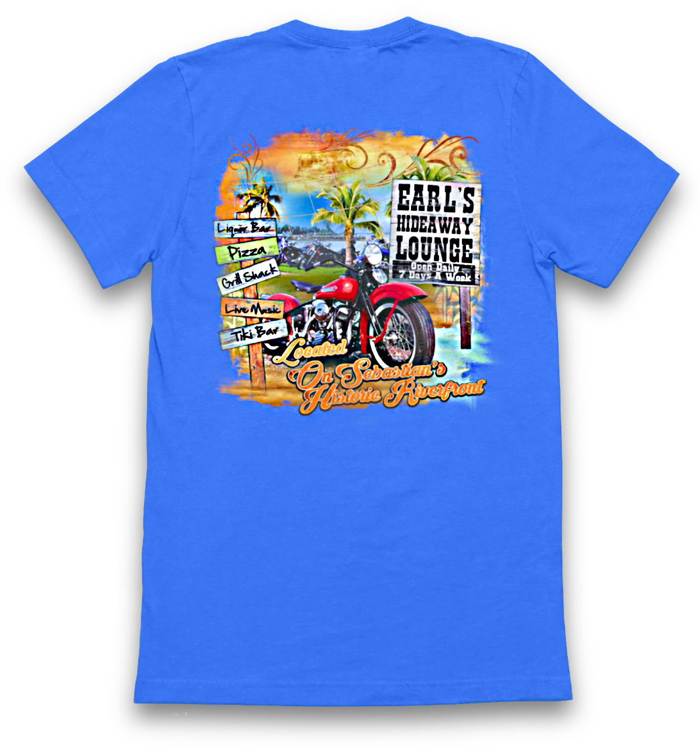 EARL'S SHORT SLEEVE Women's Road Sign Blue